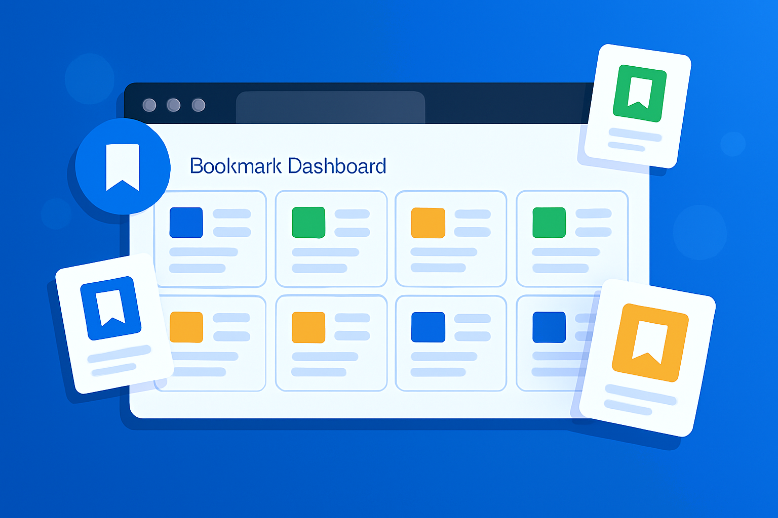 Bookmark Dashboard Screenshot